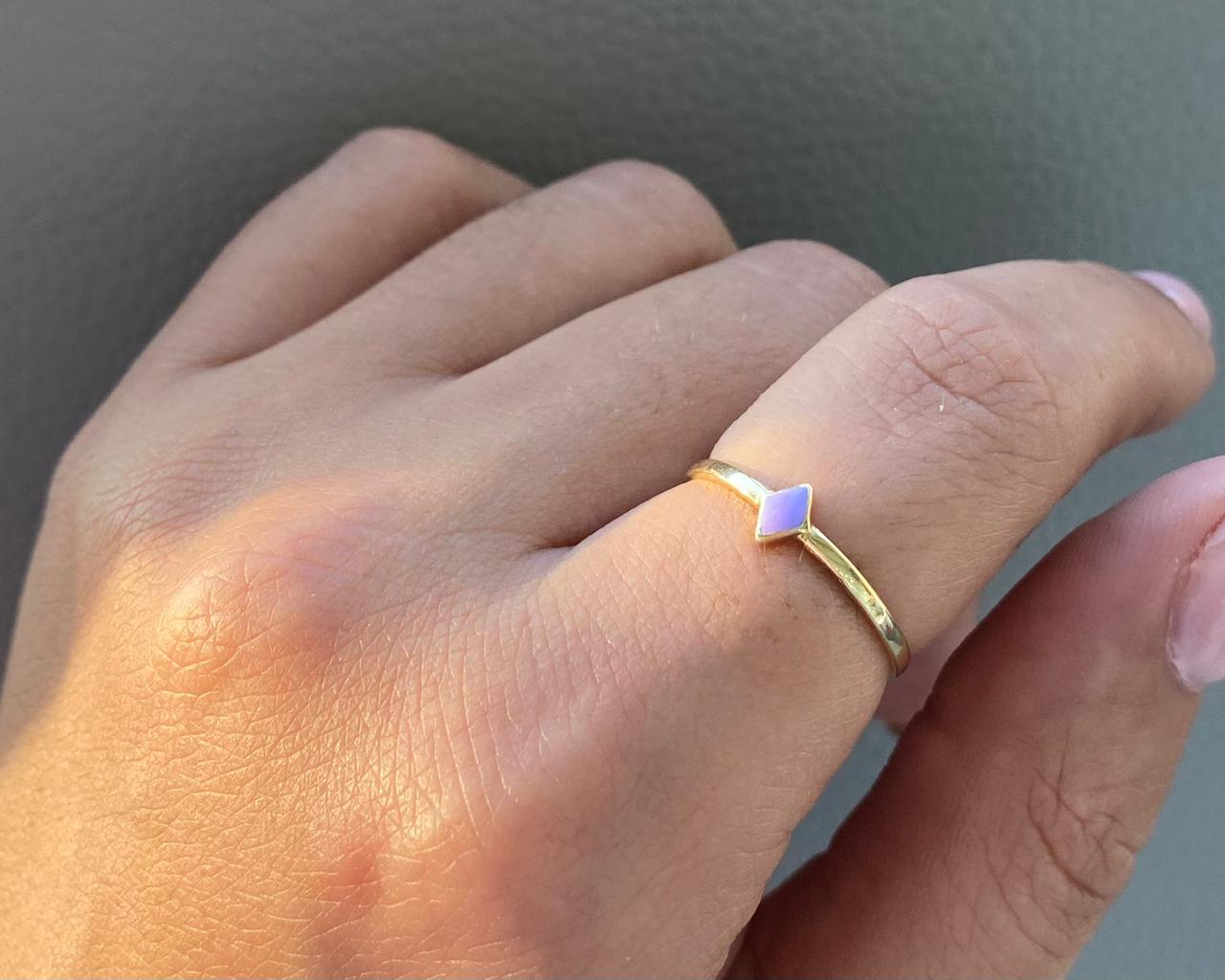 Simple Rings - Simple Gold Rings - Gold Gifts for her