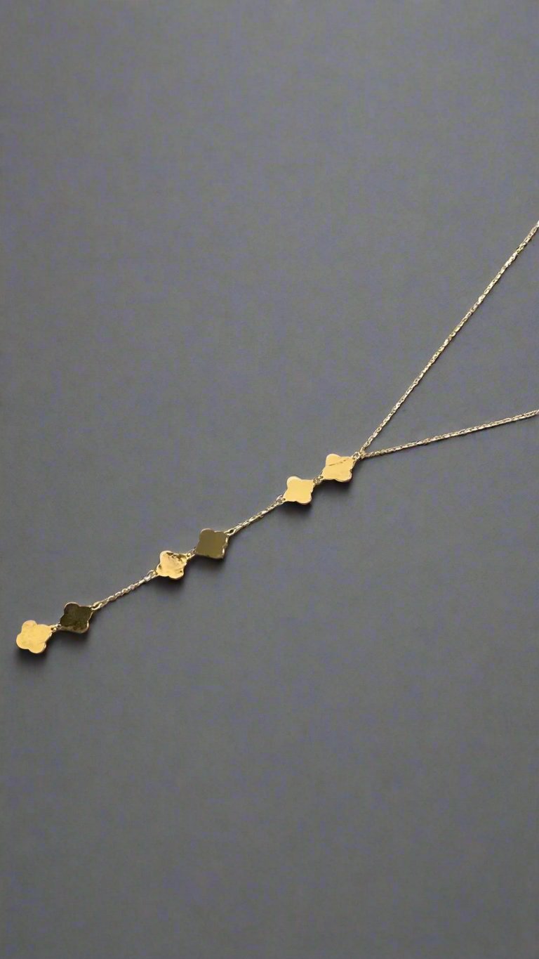 Simple Necklace  - Gold Women Necklace - Gold Gifts Lebanon