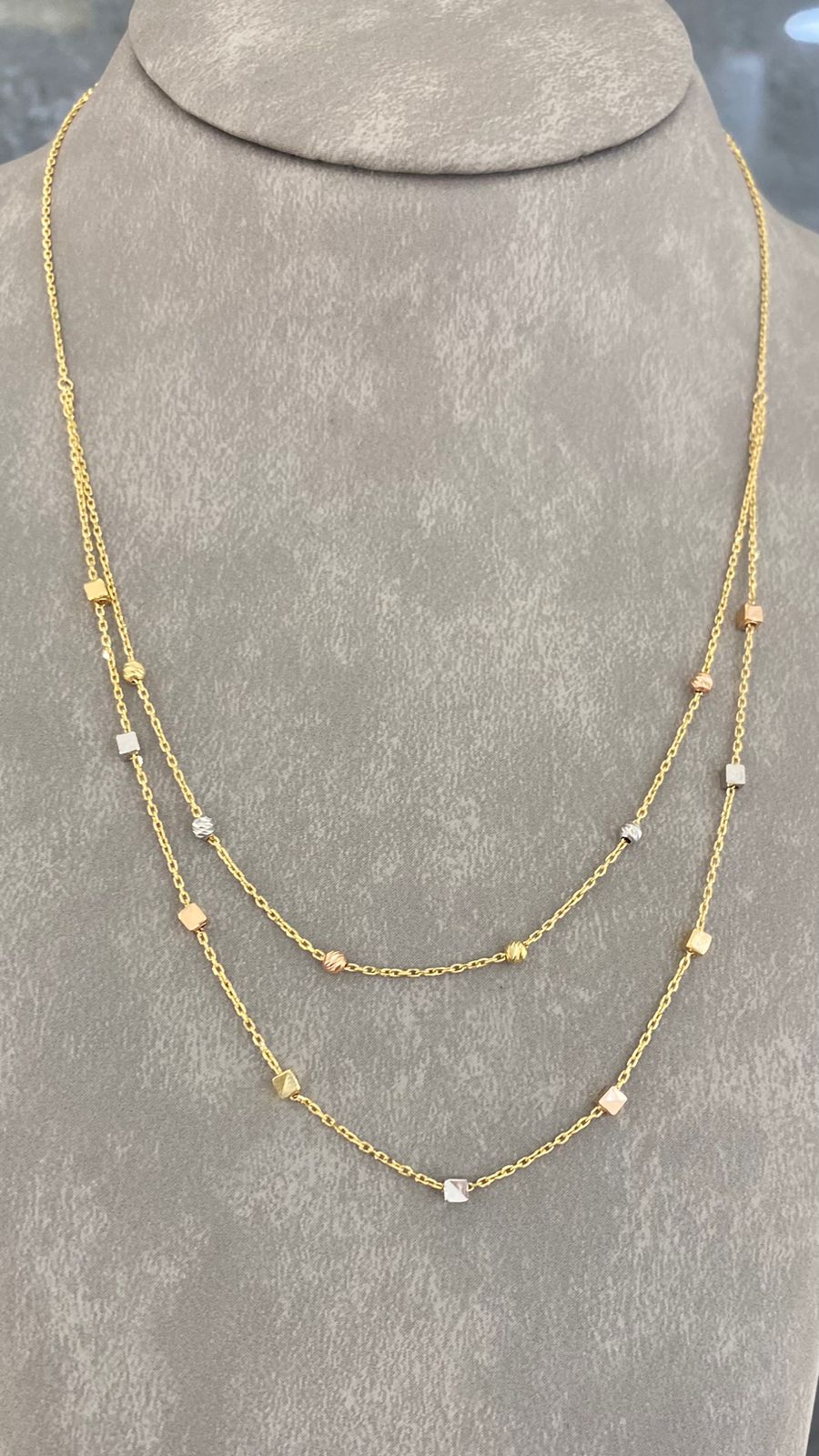 Simple Necklace  - Gold Women Necklace - Gold Gifts Lebanon