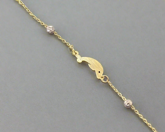 New Born Bracelet - 18kt Gold Gifts For Babies