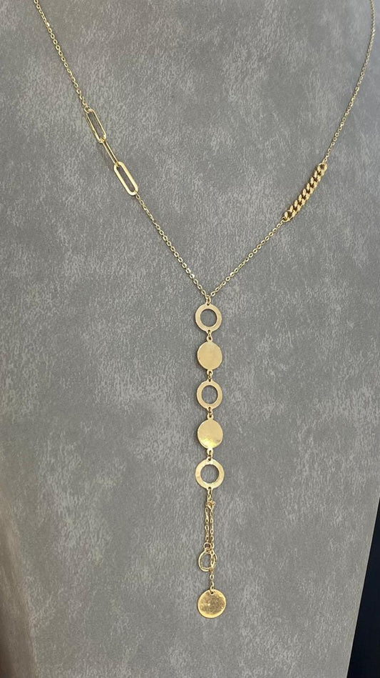 Simple Necklace  - Gold Women Necklace - Gold Gifts Lebanon