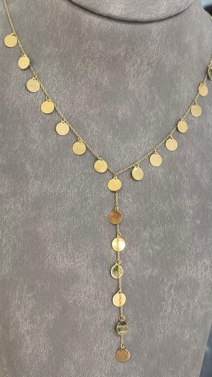 Simple Necklace  - Gold Women Necklace - Gold Gifts Lebanon