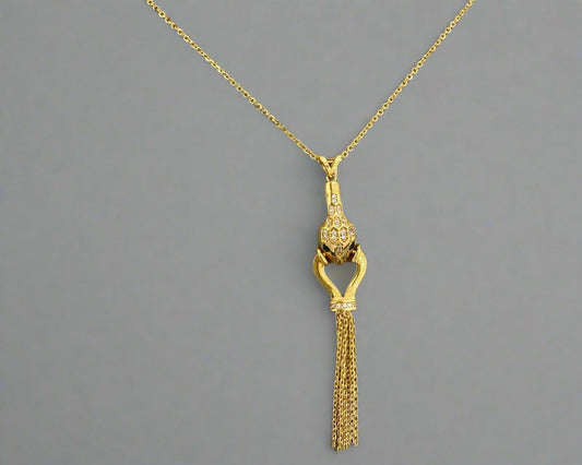 Heavy Necklace - Gold Necklace For Women - White Gold & Pink Gold Lebanon