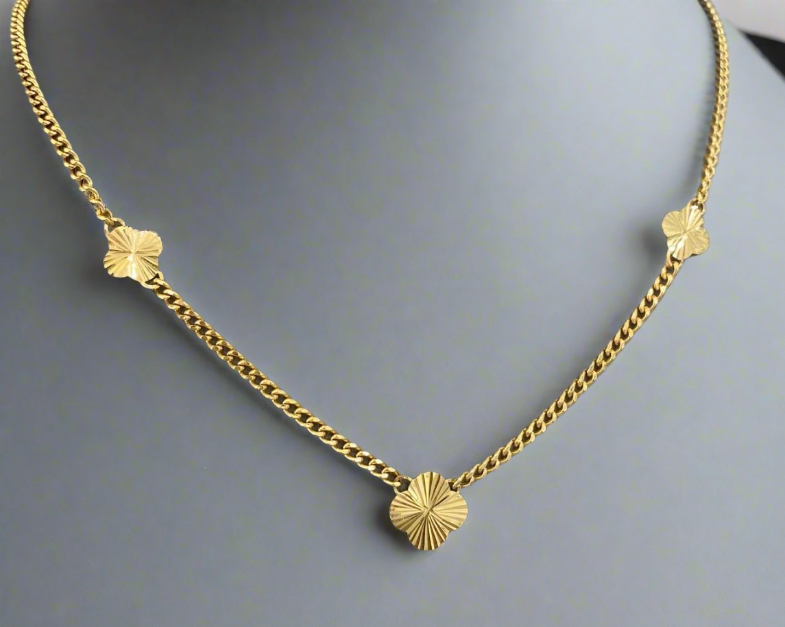 Heavy Necklace - Gold Necklace For Women - White Gold & Pink Gold Lebanon