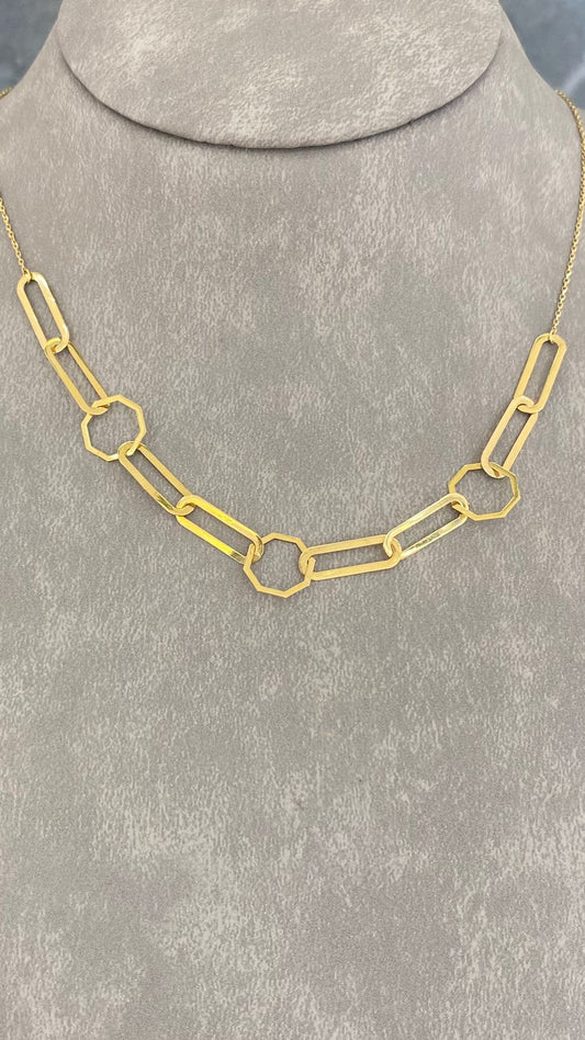 Simple Necklace  - Gold Women Necklace - Gold Gifts Lebanon