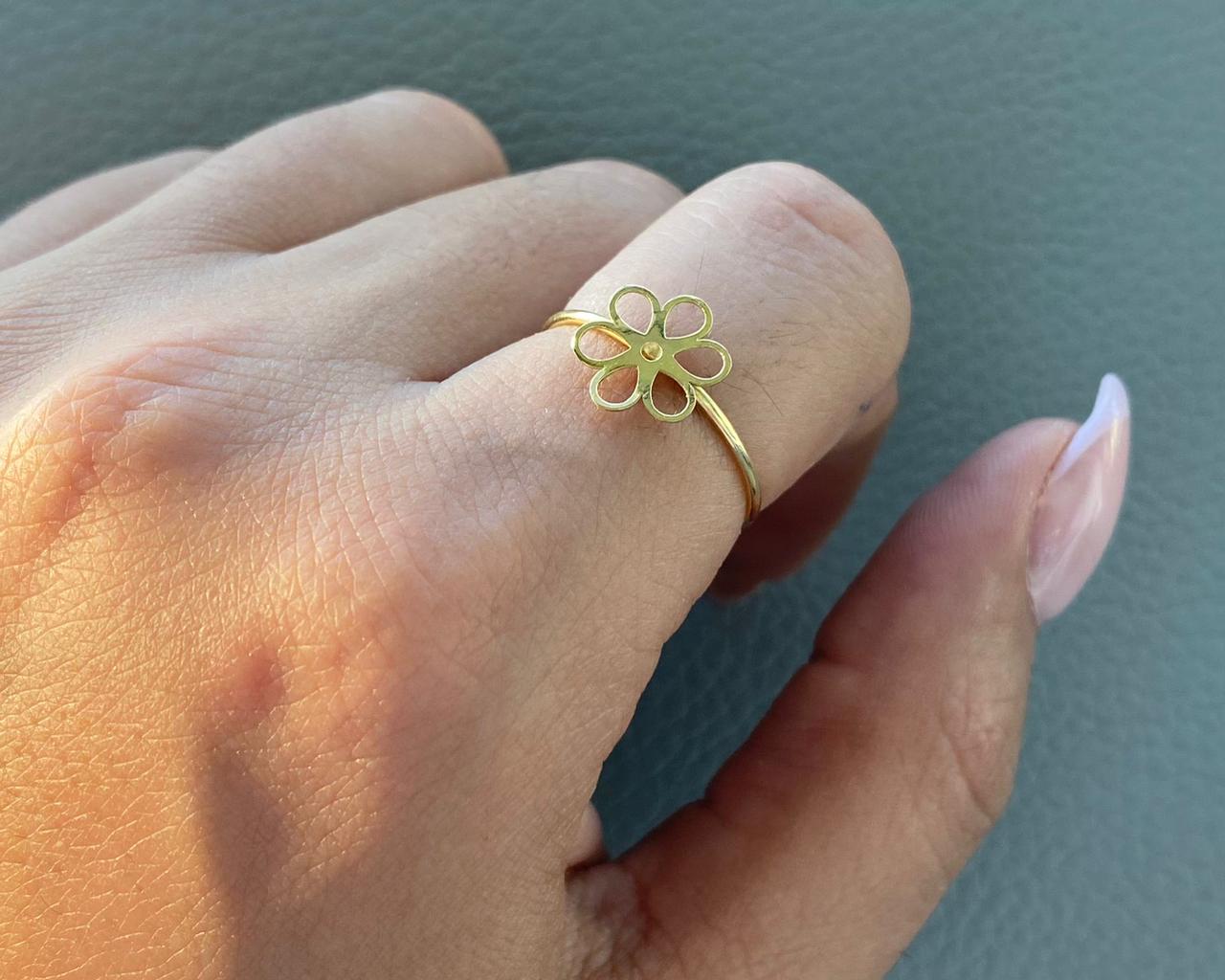 Simple Rings - Simple Gold Rings - Gold Gifts for her