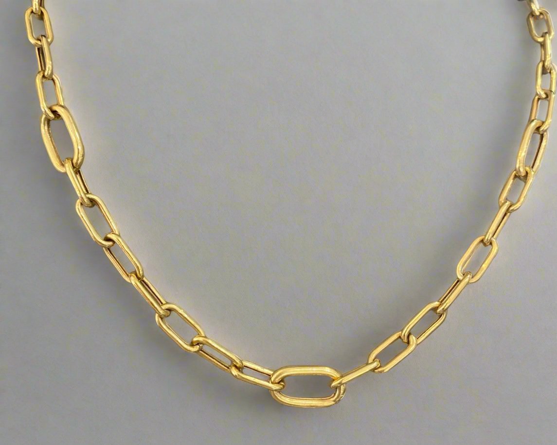 Heavy Necklace - Gold Necklace For Women - White Gold & Pink Gold Lebanon