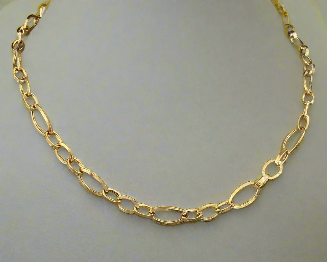 Heavy Necklace - Gold Necklace For Women - White Gold & Pink Gold Lebanon