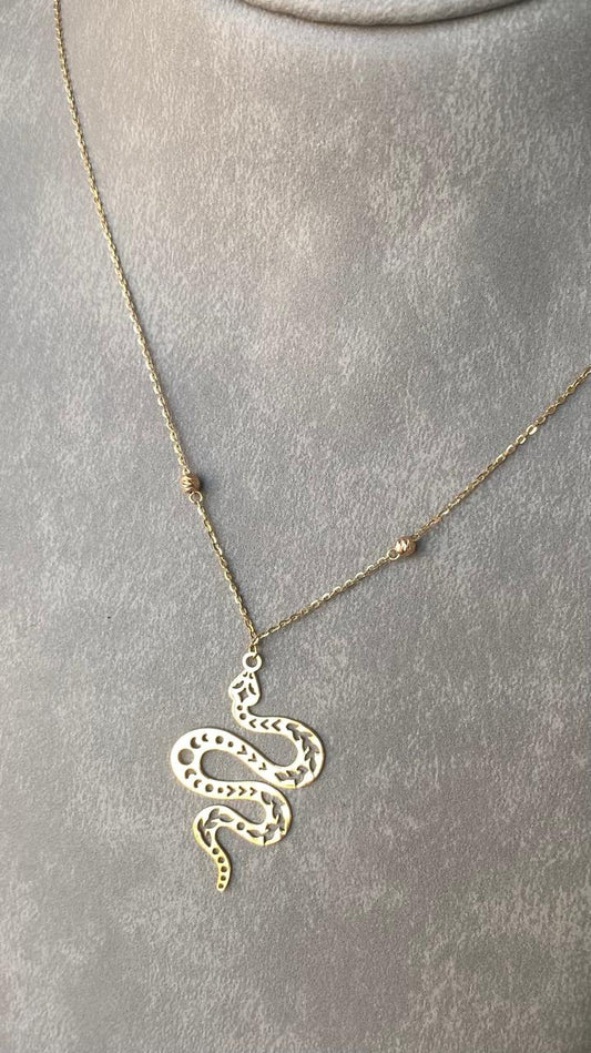 Simple Necklace  - Gold Women Necklace - Gold Gifts Lebanon