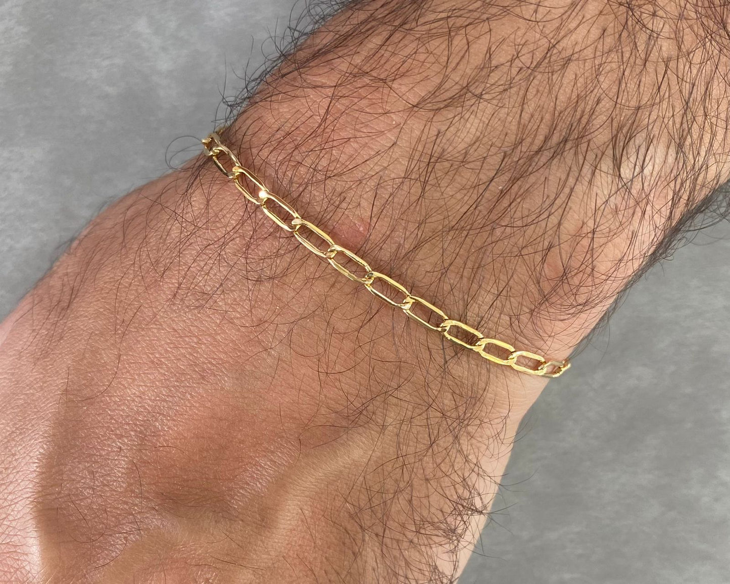 Man Bracelet - Gold Bracelet For Men - White Gold & Pink Gold Lebanon