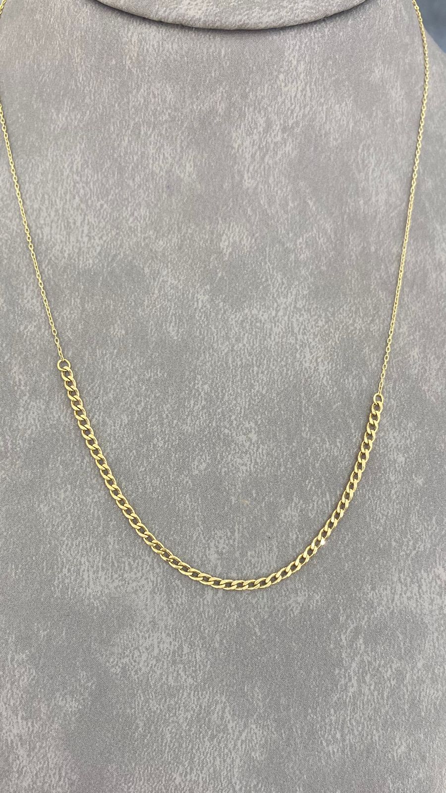 Simple Necklace  - Gold Women Necklace - Gold Gifts Lebanon