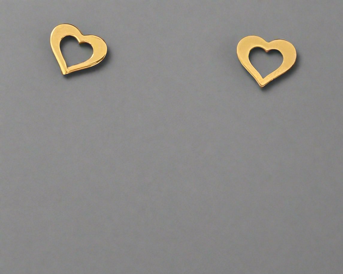 Stud Earrings- Stud Gold Earrings- Gold Gifts for her