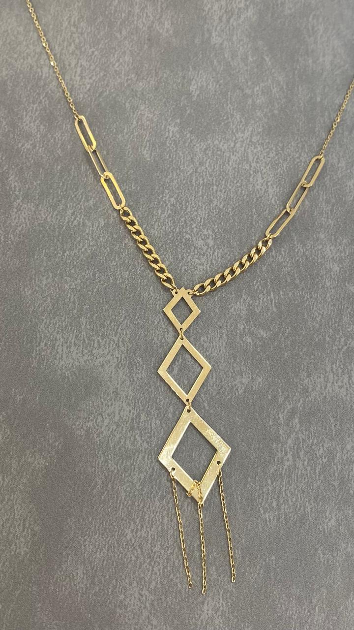 Simple Necklace  - Gold Women Necklace - Gold Gifts Lebanon