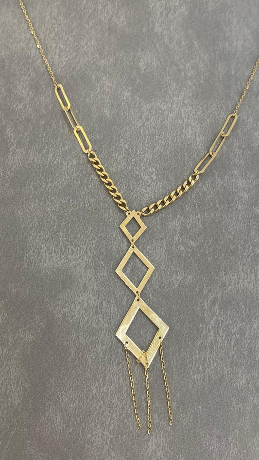 Simple Necklace  - Gold Women Necklace - Gold Gifts Lebanon