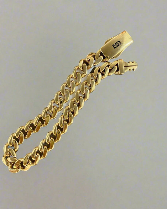 Heavy Bracelet - 18kt Gold Bracelets - Gold Gifts For Her