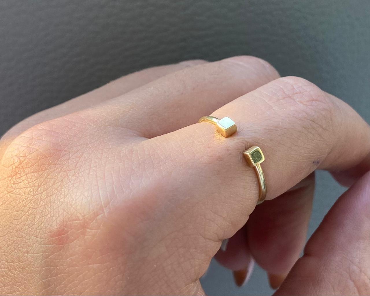 Simple Rings - Simple Gold Rings - Gold Gifts for her