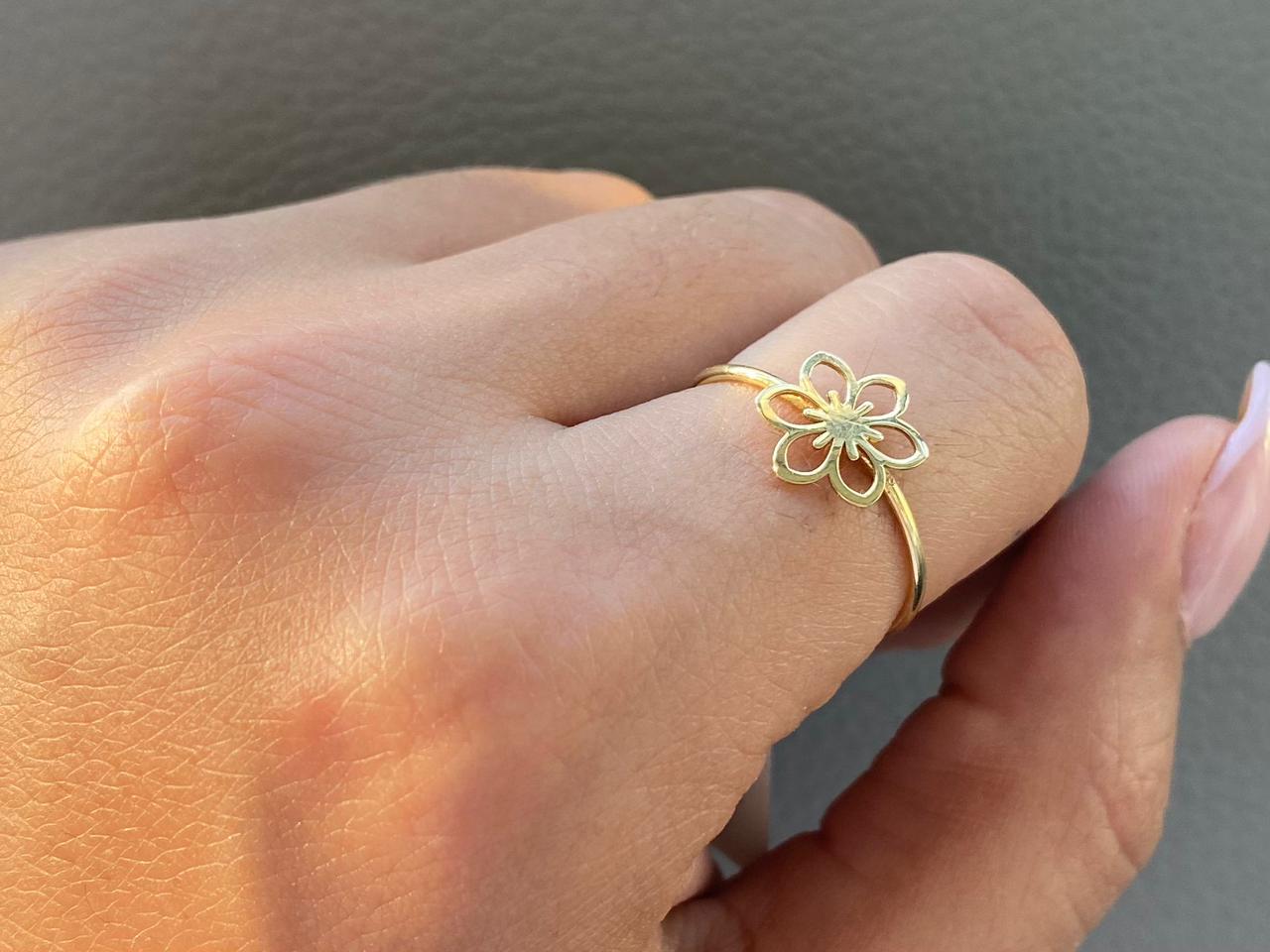 Simple Rings - Simple Gold Rings - Gold Gifts for her