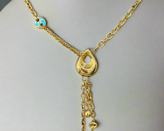 Heavy Necklace - Gold Necklace For Women - White Gold & Pink Gold Lebanon