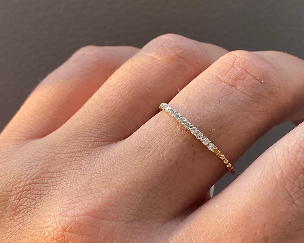 Simple Rings - Simple Gold Rings - Gold Gifts for her