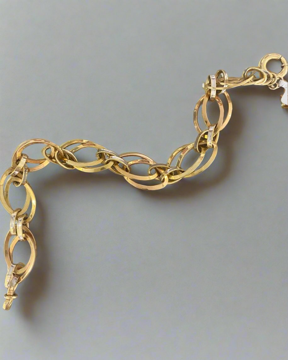 Heavy Bracelet - 18kt Gold Bracelets - 18kt Gifts In Lebanon