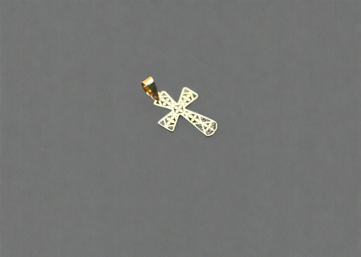 Cross Pendant Lebanon - Authentic Gold Jewelry in Lebanon