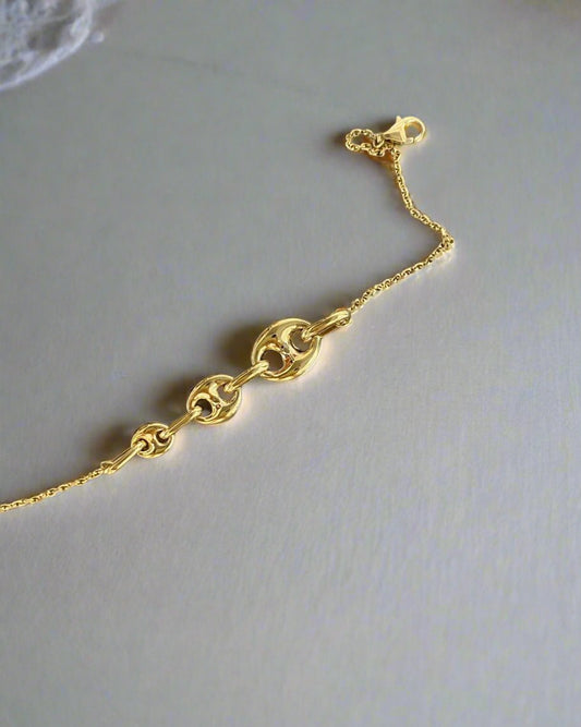 Heavy Bracelet - 18kt Gold Bracelets