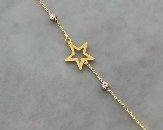 New Born Bracelet - 18kt Gold Gifts For Babies