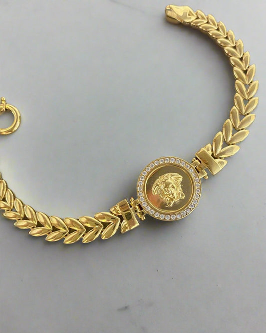 Heavy Bracelet - 18kt Gold Bracelets