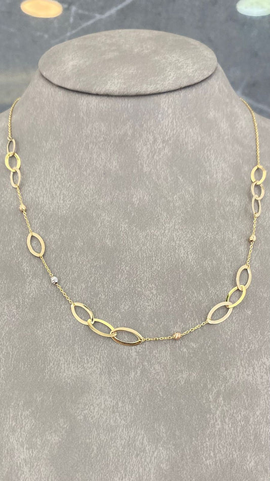 Simple Necklace  - Gold Women Necklace - Gold Gifts Lebanon