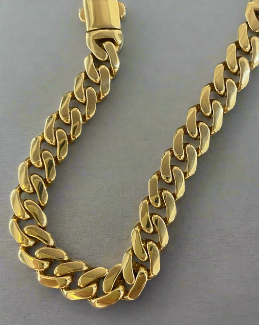 Heavy Bracelet - 18kt Gold Bracelets - Gold Gifts For Her