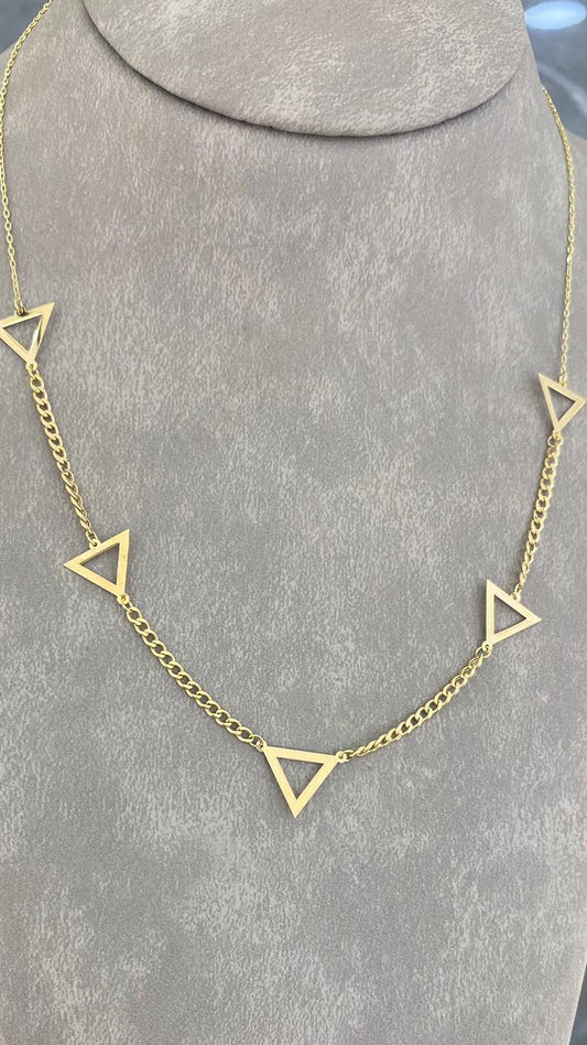 Simple Necklace  - Gold Women Necklace - Gold Gifts Lebanon