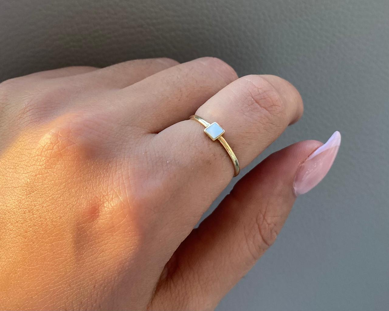 Simple Rings - Simple Gold Rings - Gold Gifts for her