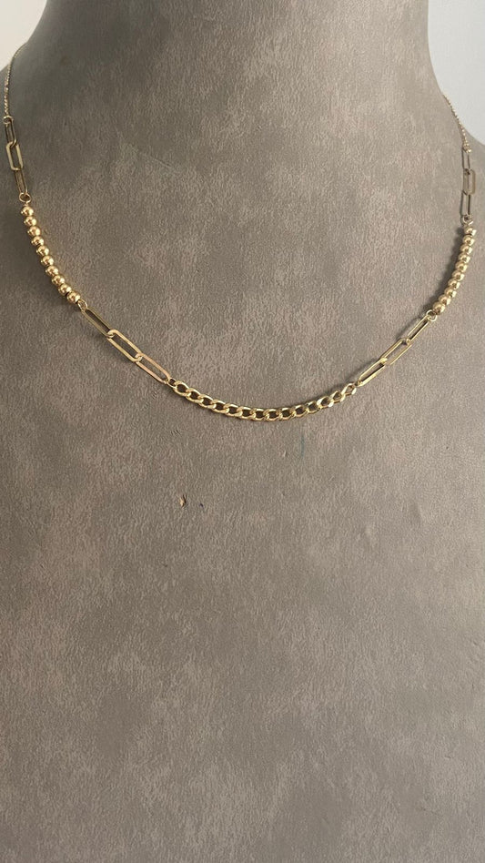 Simple Necklace  - Gold Women Necklace - Gold Gifts Lebanon