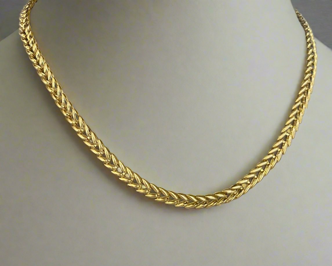 Heavy Necklace - Gold Necklace For Women - White Gold & Pink Gold Lebanon