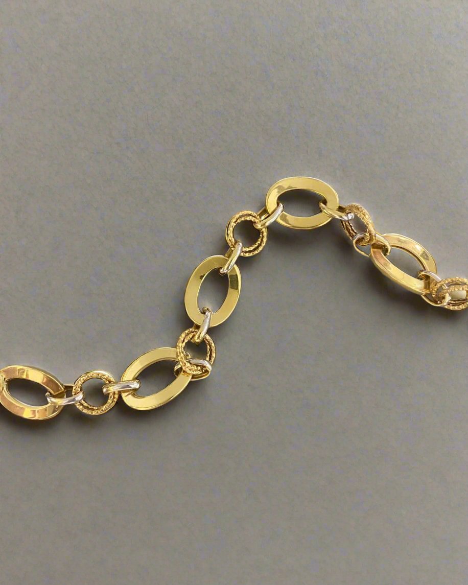 Heavy Bracelet - 18kt Gold Bracelets - 18kt Gifts In Lebanon