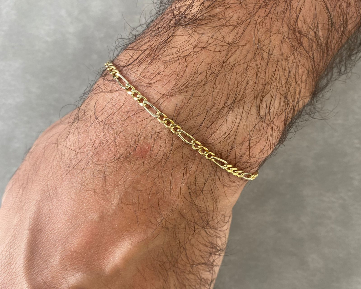 Man Bracelet - Gold Bracelet For Men - White Gold & Pink Gold Lebanon