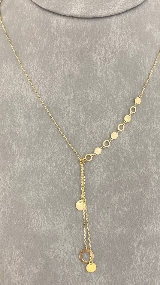 Simple Necklace  - Gold Women Necklace - Gold Gifts Lebanon