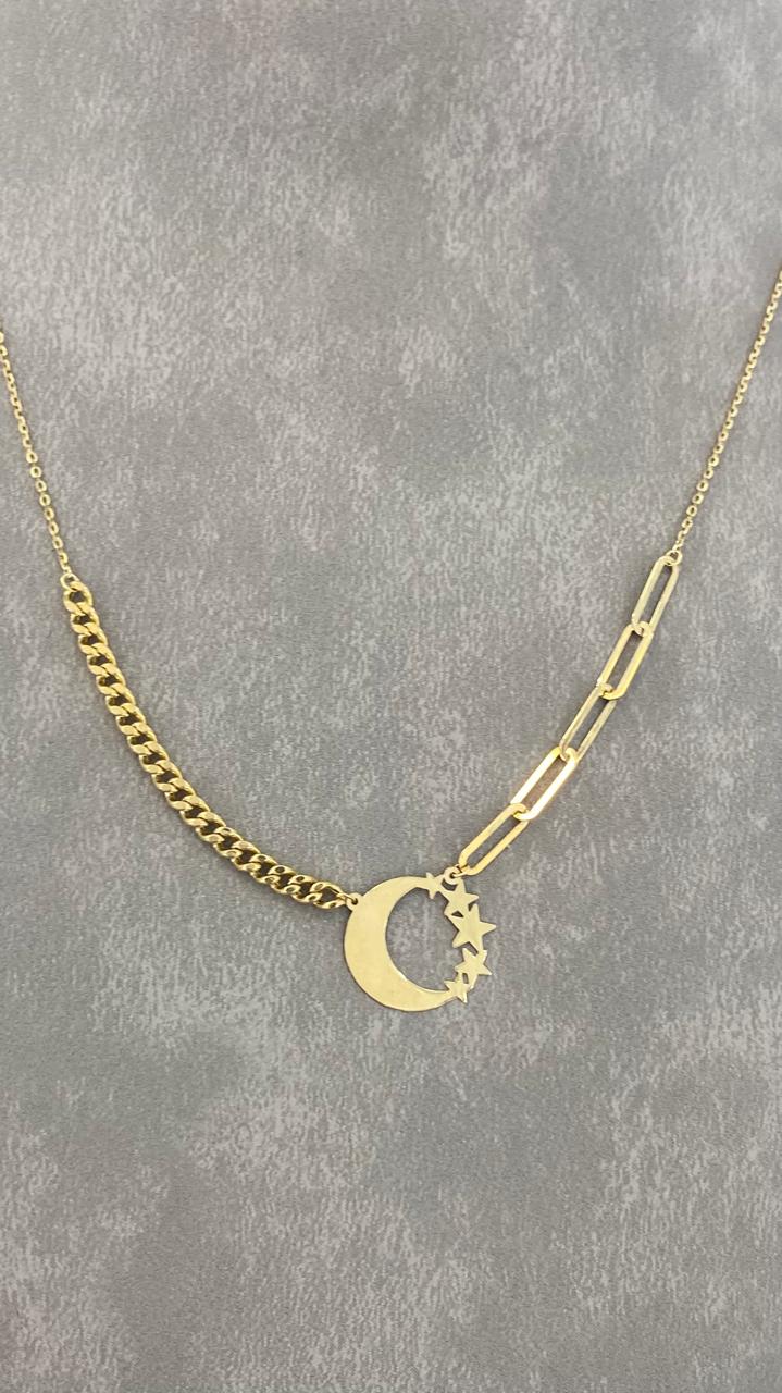 Simple Necklace  - Gold Women Necklace - Gold Gifts Lebanon