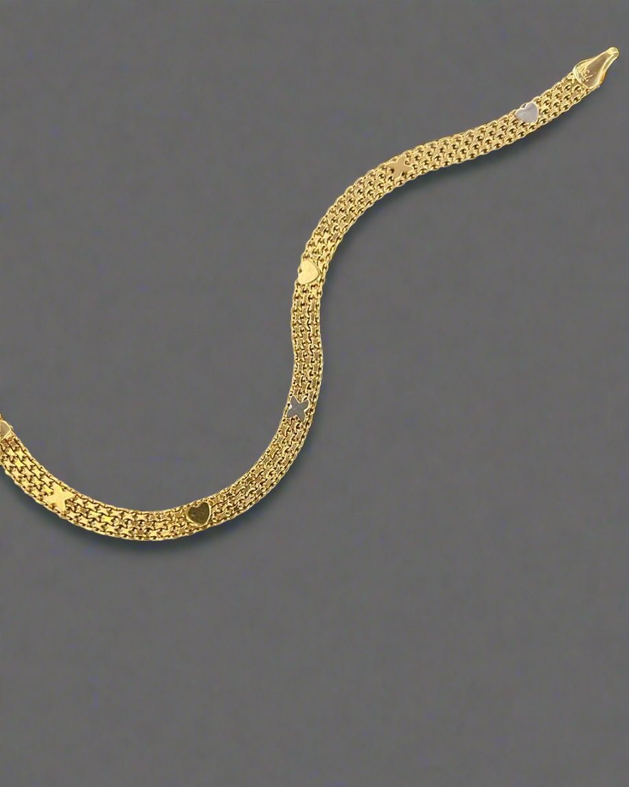 Heavy Bracelet - 18kt Gold Bracelets