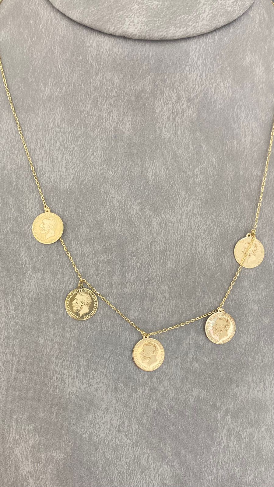 Simple Necklace  - Gold Women Necklace - Gold Gifts Lebanon