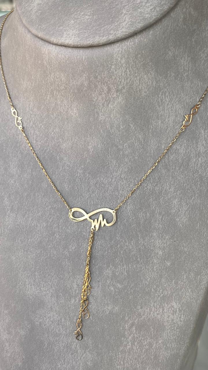 Simple Necklace  - Gold Women Necklace - Gold Gifts Lebanon