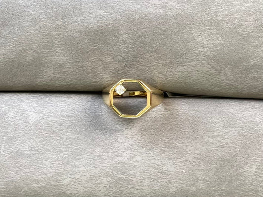 Pinky Rings  - Gold Pinky Rings - Gold Gifts Lebanon