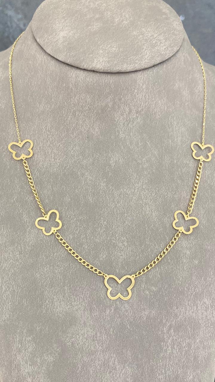 Simple Necklace  - Gold Women Necklace - Gold Gifts Lebanon