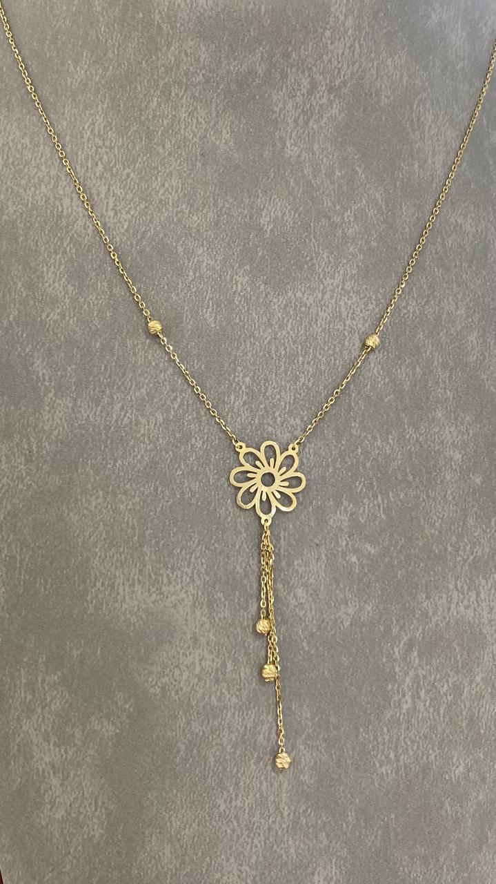 Simple Necklace  - Gold Women Necklace - Gold Gifts Lebanon