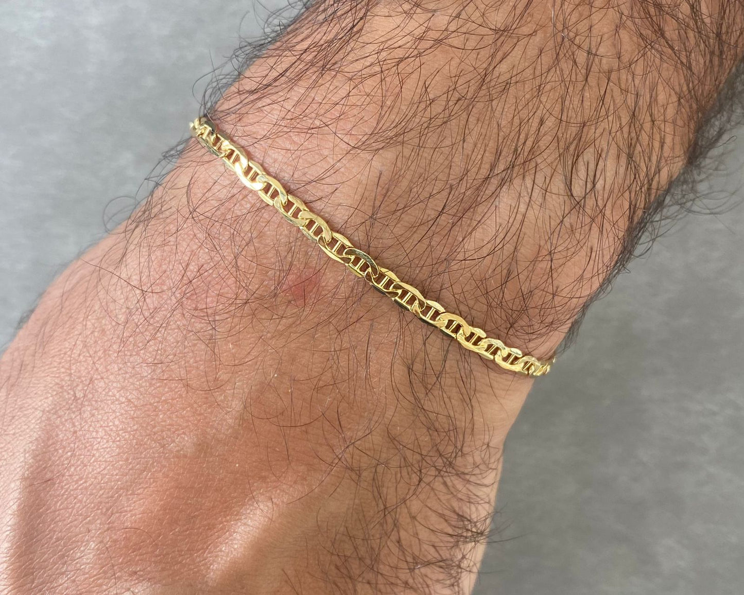 Man Bracelet - Gold Bracelet For Men - White Gold & Pink Gold Lebanon