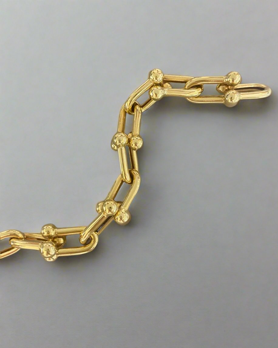 Heavy Bracelet - 18kt Gold Bracelets - Gold Gifts For Her