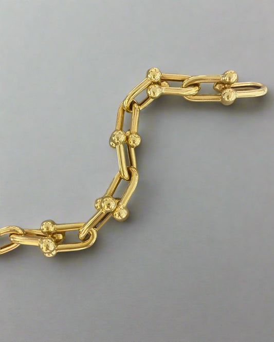 Heavy Bracelet - 18kt Gold Bracelets - Gold Gifts For Her