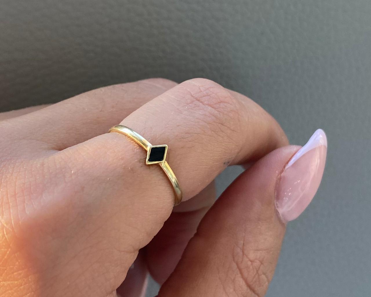 Simple Rings - Simple Gold Rings - Gold Gifts for her