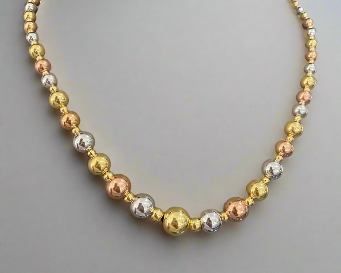 Heavy Necklace - Gold Necklace For Women - White Gold & Pink Gold Lebanon