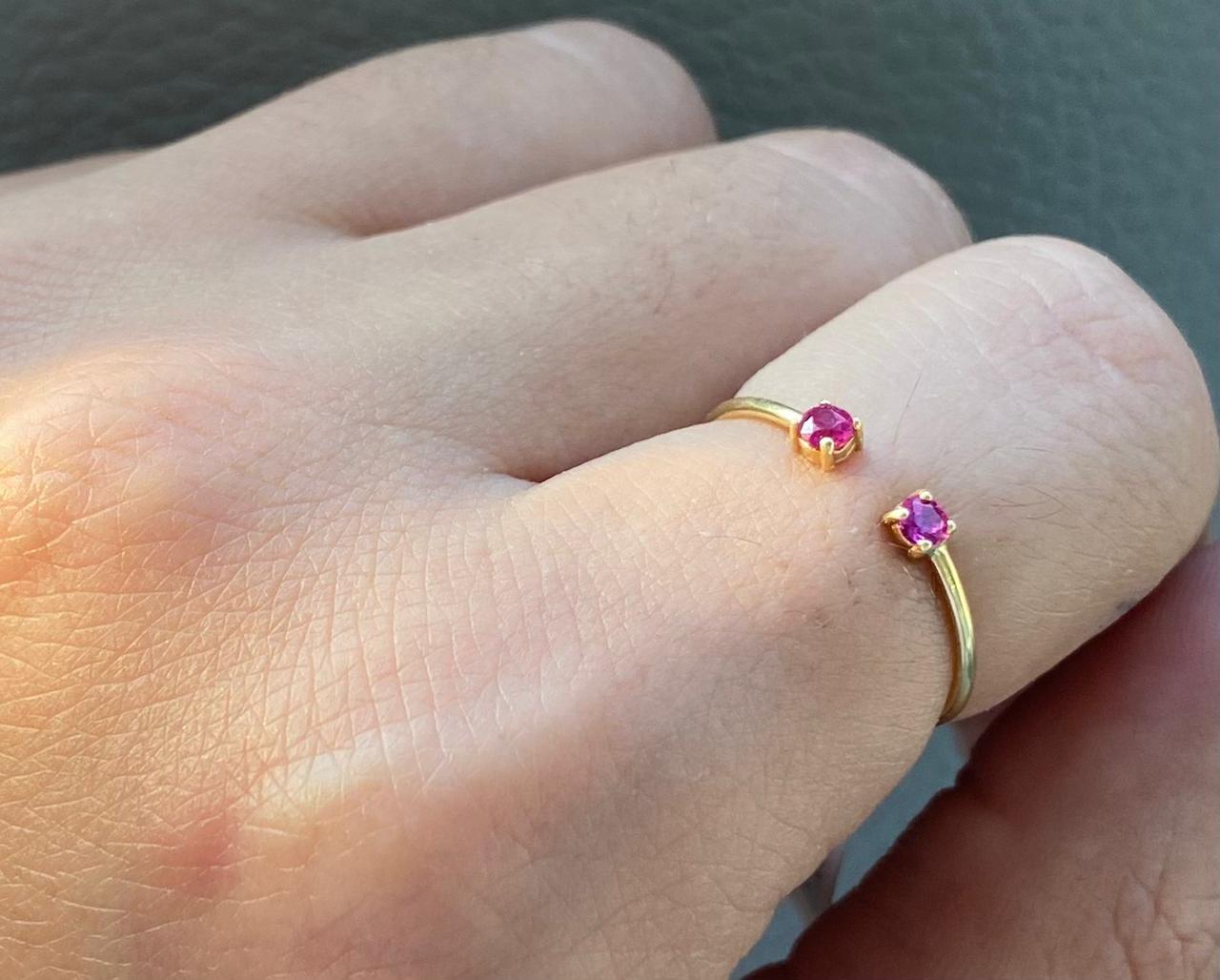 Simple Rings - Simple Gold Rings - Gold Gifts for her